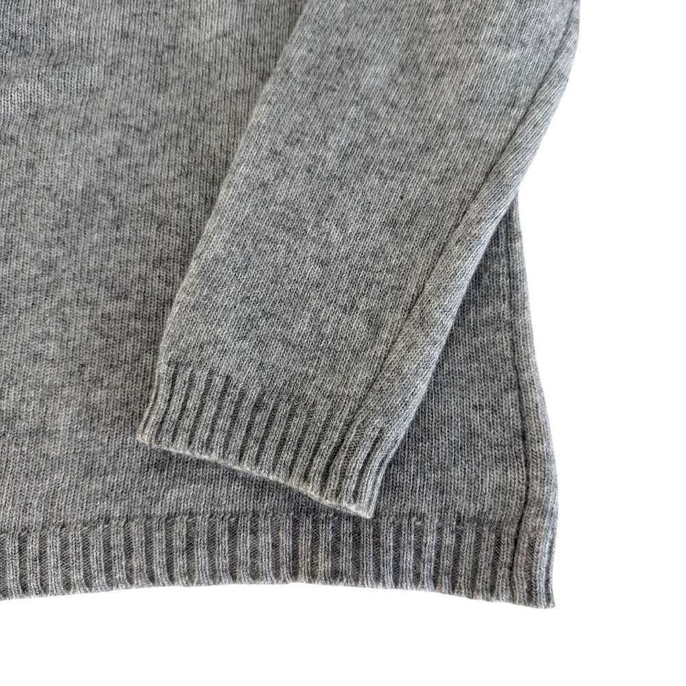 HEKLA & CO. Grey Merino Cashmere Knit Sweater Minimalist m/l - Picture 7 of 11